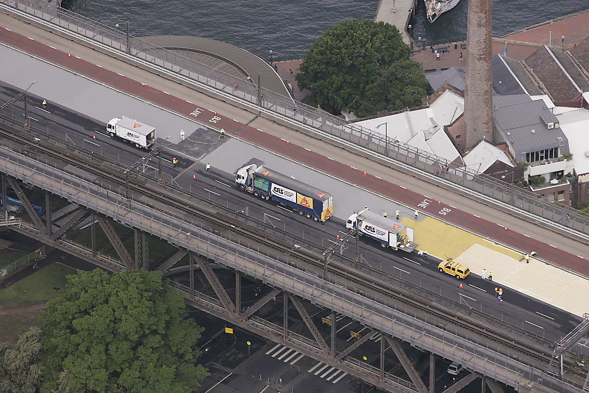 Aerial Photography of Sydney Harbour Bridge